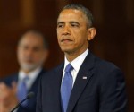 El presidente habló en un servicio interreligioso en Boston por los tres muertos y más de 170 heridos que dejaron dos bombas el lunes cerca de la meta de la famosa competencia atlética.