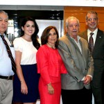 La familia Montes que conforman el equipo de impulsores de la empresa (izquierda a derecha): Kristina, José,  Armando, Milly  y Melisa.
