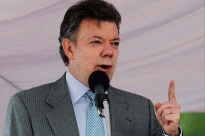 El primer desafío de Santos en este último año de su mandato será suscribir un acuerdo de paz y lograr que sea aprobado por los colombianos. 