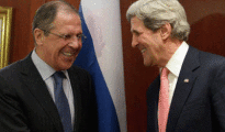 El acuerdo dio a conocer el secretario de Estado norteamericano, John Kerry acompañado del canciller ruso, Serguei Lavrov.