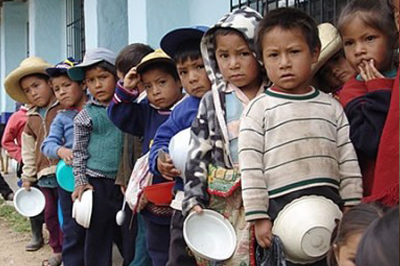 La desnutrición infantil es uno de los graves problemas que afronta Guatemala.