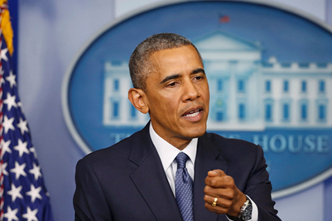 El presidente estadounidense, Barack Obama, ha prometido seguir lanzando ataques aéreos en Irak. 