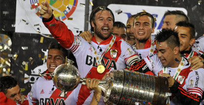 River Plate se consagró campeón de la Copa Libertadores de América al derrotar 3-0 a Tigres de México en el estadio Monumental de Buenos Aires el 05/08/2015. Foto: Alejandro Santa Cruz