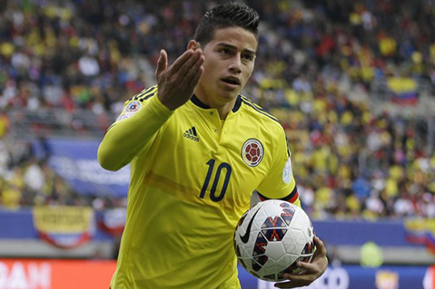 James Rodríguez, quien vislumbró en el Mundial de Brasil, es el único colombiano que está nominado al Balón de Oro.