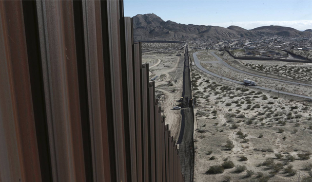 La frontera entre EE UU y México en el Estado de Nuevo México. FOTO CHRISTIAN TORRES/AP