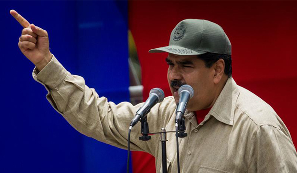 Maduro afirmó, además, que en Colombia se está preparando una "matanza" contra los jefes de las Farc y que ese hecho –además de una guerra de más de 60 años– convierte a Colombia en un 'Estado fallido'. Foto EFE