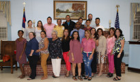 Promotores, profesores y estudiantes del curso de inglés Verano 2017. Foto: RAN