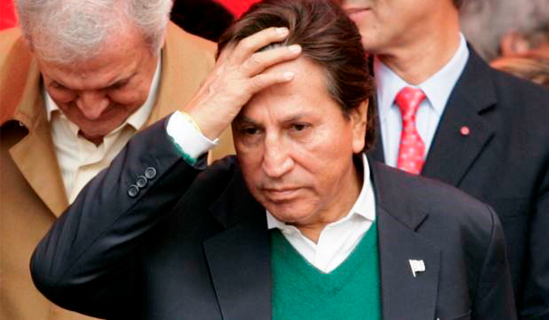 El pasado mes de mayo, Perú realizó el pedido de extradición de Toledo (2001-2006) a Estados Unidos. Mientras que la Fiscalía peruana acusa al expresidente de haber recibido aportes ilegales de campaña y un millonario soborno de Odebrecht.