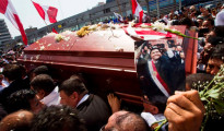 El ex dos veces presidente del Perú, Alan García, se suicidó el jueves pasado cuando estaba por ser arrestado por corrupción en el caso Odebrecht. Foto EFE