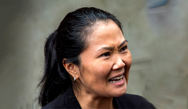 La hija mayor de Alberto Fujimori está en prisión preventiva desde octubre de 2018, mientras la Fiscalía continúa las pesquisas por un millón de dólares que recibió de la caja paralela de la constructora brasileña Odebrecht para su campaña electoral de 2011.